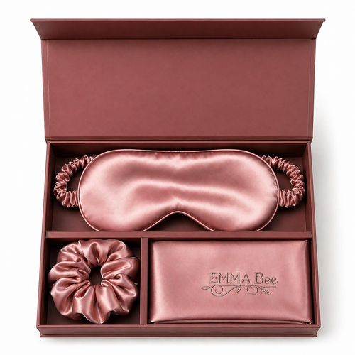 100% Mulberry Silk Pillowcase Gift Set